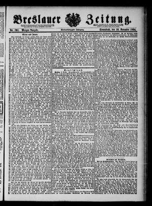 Breslauer Zeitung vom 10.11.1894