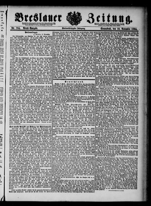 Breslauer Zeitung vom 10.11.1894