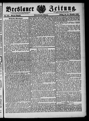 Breslauer Zeitung vom 16.11.1894