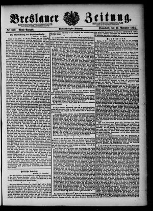 Breslauer Zeitung vom 17.11.1894