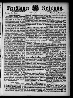 Breslauer Zeitung vom 19.11.1894