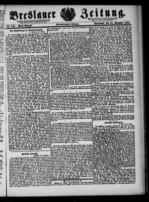Breslauer Zeitung vom 24.11.1894