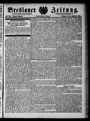 Breslauer Zeitung vom 30.11.1894