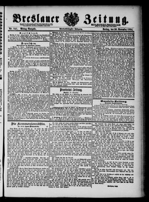 Breslauer Zeitung vom 30.11.1894
