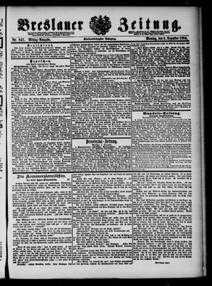 Breslauer Zeitung vom 03.12.1894