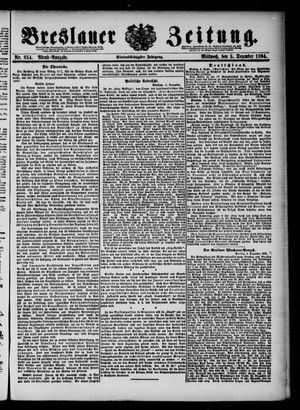 Breslauer Zeitung vom 05.12.1894