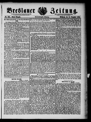 Breslauer Zeitung vom 19.12.1894