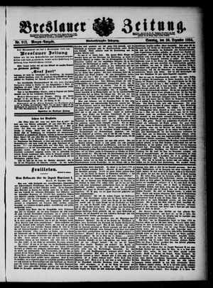 Breslauer Zeitung vom 28.12.1894