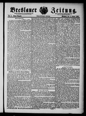 Breslauer Zeitung vom 02.01.1895
