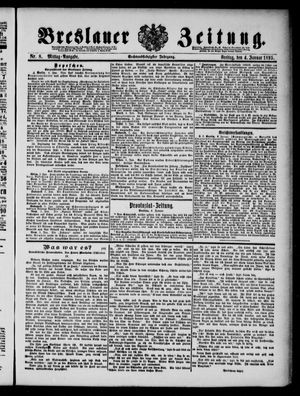 Breslauer Zeitung on Jan 4, 1895