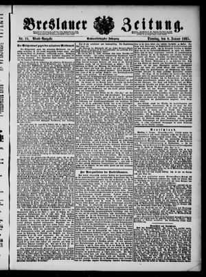 Breslauer Zeitung vom 08.01.1895
