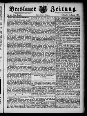 Breslauer Zeitung vom 18.01.1895