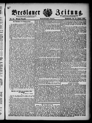 Breslauer Zeitung vom 19.01.1895