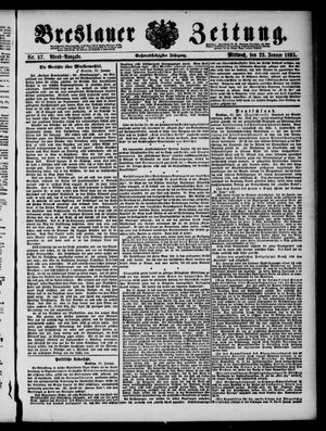Breslauer Zeitung on Jan 23, 1895