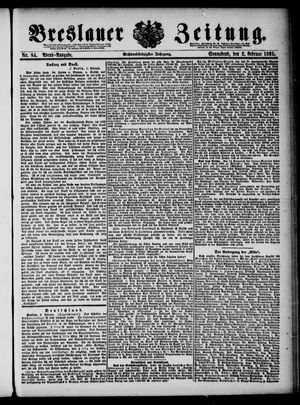 Breslauer Zeitung vom 02.02.1895