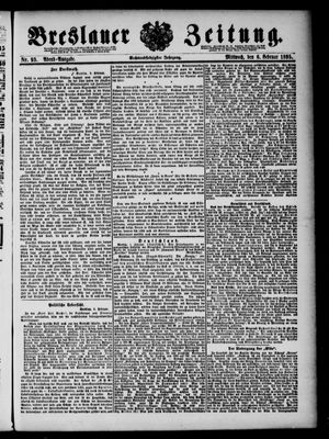 Breslauer Zeitung on Feb 6, 1895