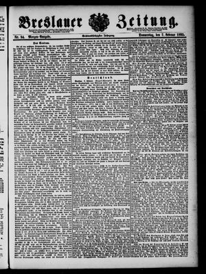 Breslauer Zeitung on Feb 7, 1895