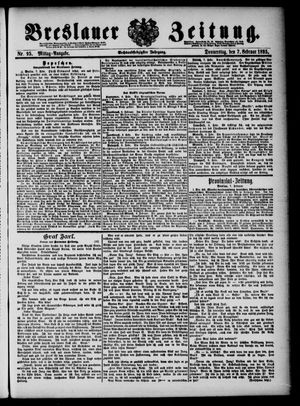 Breslauer Zeitung on Feb 7, 1895