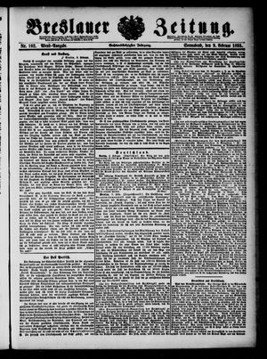 Breslauer Zeitung vom 09.02.1895