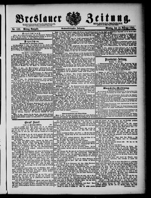 Breslauer Zeitung on Feb 18, 1895