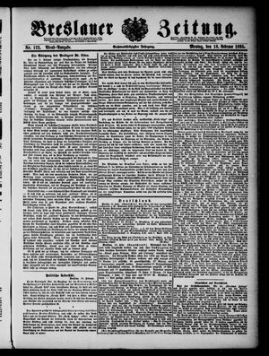 Breslauer Zeitung on Feb 18, 1895