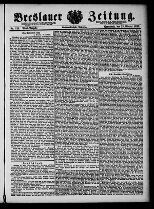 Breslauer Zeitung on Feb 23, 1895
