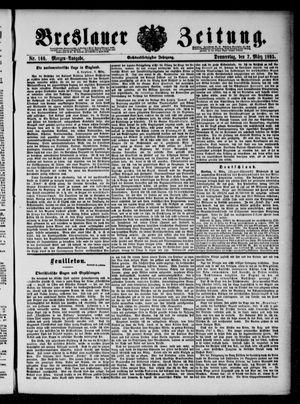 Breslauer Zeitung on Mar 7, 1895