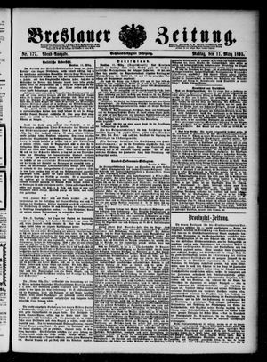 Breslauer Zeitung vom 11.03.1895