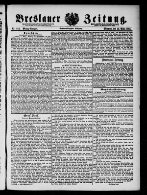 Breslauer Zeitung on Mar 13, 1895