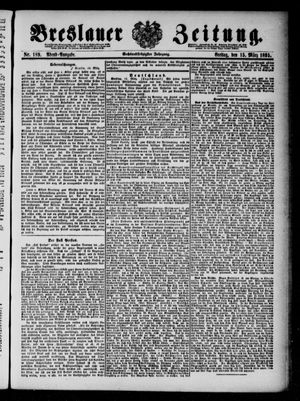 Breslauer Zeitung on Mar 15, 1895