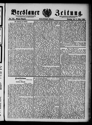 Breslauer Zeitung vom 17.03.1895