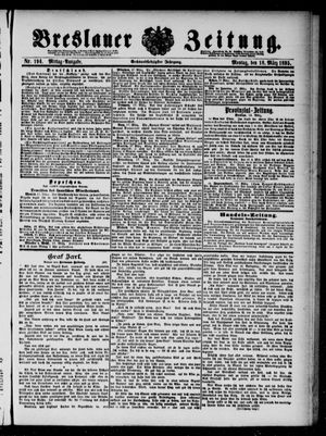 Breslauer Zeitung on Mar 18, 1895
