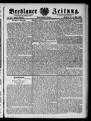 Breslauer Zeitung on Mar 19, 1895
