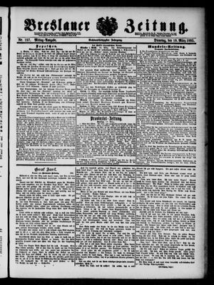 Breslauer Zeitung on Mar 19, 1895