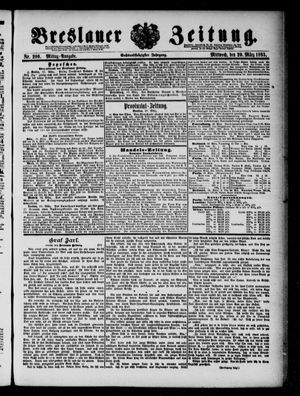 Breslauer Zeitung on Mar 20, 1895