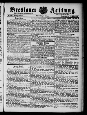 Breslauer Zeitung on Mar 21, 1895