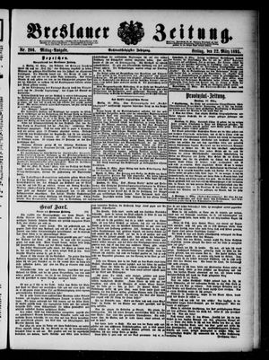 Breslauer Zeitung on Mar 22, 1895