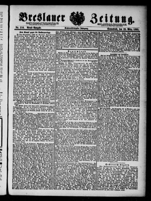 Breslauer Zeitung on Mar 23, 1895
