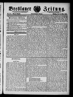 Breslauer Zeitung on Mar 24, 1895