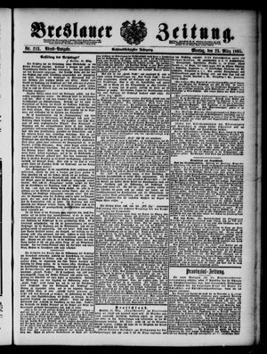 Breslauer Zeitung on Mar 25, 1895