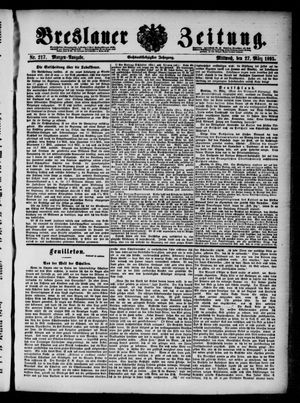 Breslauer Zeitung on Mar 27, 1895