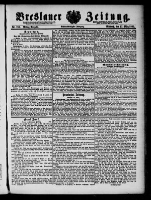 Breslauer Zeitung vom 27.03.1895