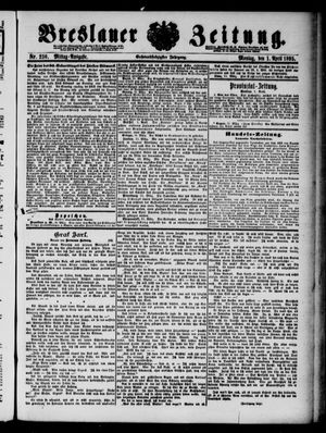 Breslauer Zeitung vom 01.04.1895
