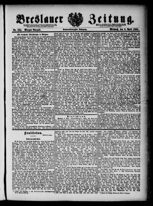 Breslauer Zeitung on Apr 3, 1895