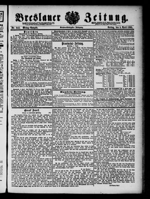 Breslauer Zeitung vom 05.04.1895