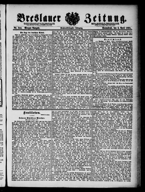 Breslauer Zeitung on Apr 6, 1895