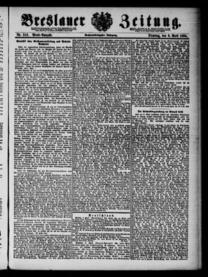 Breslauer Zeitung vom 09.04.1895