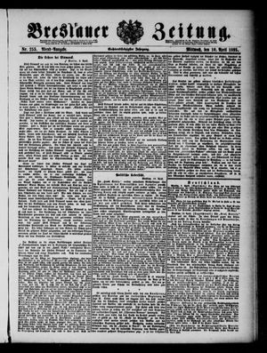 Breslauer Zeitung vom 10.04.1895