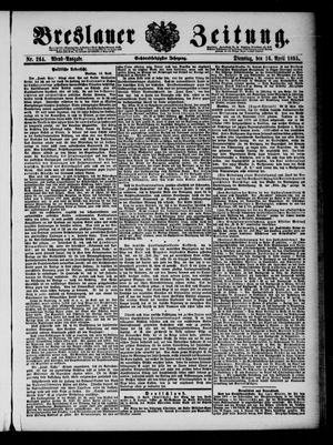 Breslauer Zeitung vom 16.04.1895