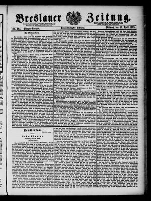 Breslauer Zeitung on Apr 17, 1895